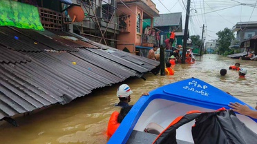 Myanmar'ın Tanintharyi bölgesinde selde 1 kişi öldü, Dawei'de 24.089 kişi etkilendi