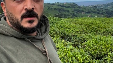 Rize'de çay üreticisi, 10 gün güneş görürse 11. gün oruç tutacağı adağıyla dua etti