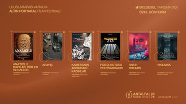 63. Altın Portakal'da yarışma dışı 3 kısa film, 6 belgesel 24-31 Ekim'de izlenecek