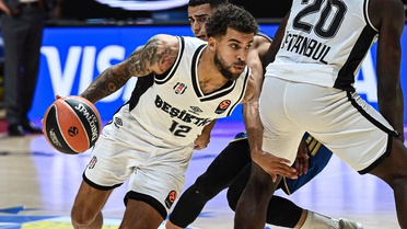 Beşiktaş, İsrail ekibi Maccabi Tel-Aviv'i 109 sayıyla bozguna uğrattı