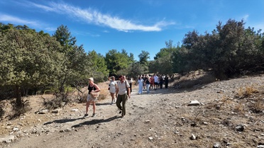 Bodrum'da öğrenciler Pedasa Antik Kenti'ni arkeolog eşliğinde gezdi