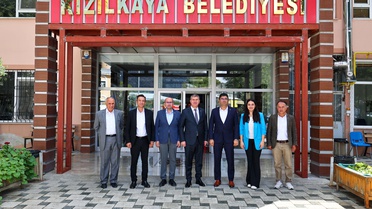 Burdur Belediyeler Birliği encümeni Kızılkaya'da toplandı, hizmet ağı genişleyecek