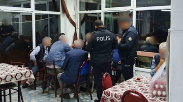 Bursa Yıldırım'da denetimde 618 kişi sorgulandı, 7 işletmeye işlem uygulandı