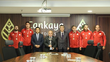 Çankaya Belediyesi Görme Engelliler Spor Kulübü Avrupa'da goalball ikincisi oldu