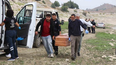 Denizli Pamukkale'de baraj göletinde bulunan erkek cesedi otopsiye gönderildi
