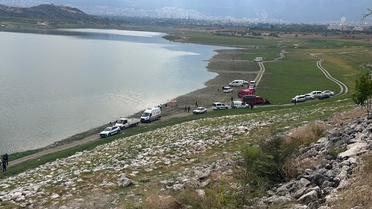Denizli'de Gökpınar Barajı'nda bulunan erkek cesedi otopsi için morga kaldırıldı