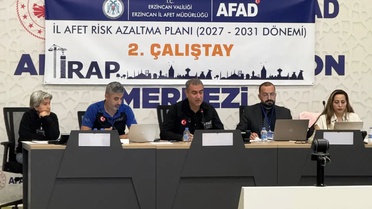 Erzincan'da deprem riskine yönelik İRAP çalıştayı kurumların katılımıyla yapıldı