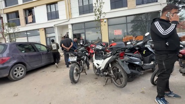Eskişehir'de çalınan motosiklet, takip cihazıyla deposu sökülmüş halde bulundu