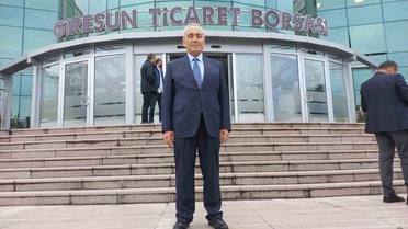 Giresun Ticaret Borsası başkanlık seçimini Hamza Bölük 19 oy farkla kazandı