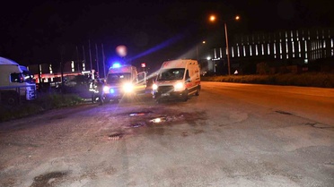 Hatay'da motosiklet kazasında 45 günlük evli çift yaralandı, kocanın durumu ağır