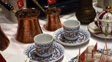 Dünya Kahve Günü'nde Türk kahvesi FAO'da tanıtıldı, Genel Direktör Çü standı gezdi