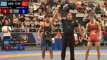 Kayserili güreşçiler U15 Balkan Şampiyonası'nda altın ve bronz madalya kazandı