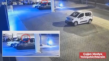 Mersin'de Yeni Parti binasına ve Çağın Medya'ya silahlı saldırıların görüntüleri çıktı