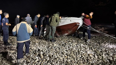 Sinop'ta tekne alabora oldu! 1 polis hayatını kaybetti, 1 polis aranıyor