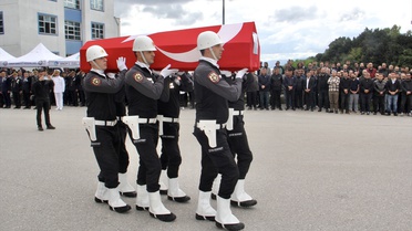 Sinop'ta alabora olan teknede hayatını kaybeden polis memuru Polisevi'nde anıldı