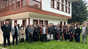 TOGÜ öğrencileri kültür dersini Mevlevihane ve Osman Paşa Konağı'nda işledi