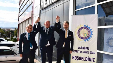 Vezirköprü TSO'da seçimi Dursun Atak kazandı, sarı liste 3 grupta birinci oldu