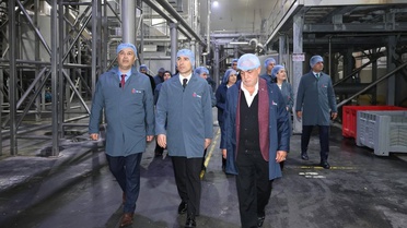 Afyonkarahisar Valisi Aktaş, Emirdağ'da dondurulmuş patates üretimini inceledi