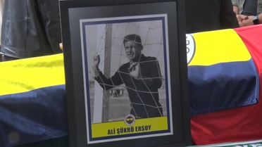 Fenerbahçe'nin unutulmaz ismi Ali Şükrü Ersoy Karacaahmet'te toprağa verildi