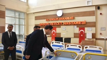 Batman Sason'da 10 hasta yatağı, yatağa bağımlı hastalar için temin edildi