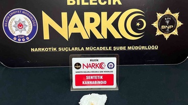 Bilecik'te polisin Kent Ormanı devriyesinde bonzai ham maddesi ele geçirildi