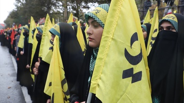 Kerec'te Can Feda'ya kayıtlı 100 binden fazla İranlı ABD, İsrail'e karşı slogan attı