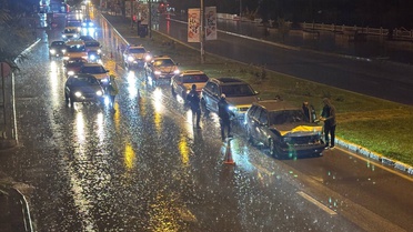 Erzincan’da sağanak yağış kazayı beraberinde getirdi: 5 araç çarpıştı