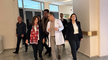 İYİ Partili Sunat, Soma'da göçükte yaralanan maden işçilerini hastanede ziyaret etti