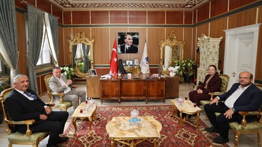 MASKİ Genel Müdürü Kılıç, Şehzadeler ve Yunusemre belediye başkanlarını ziyaret etti