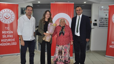 Mersin Silifke'de huzurevi sakinleri için Dünya Yaşlılar Günü etkinliği düzenlendi