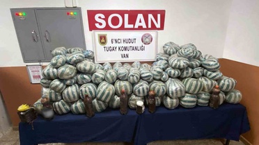 TSK, Van hudut hattında 516 bin 727 gram uyuşturucu madde ele geçirdi