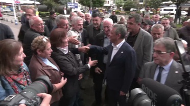 Özgür Özel, Rize'de... Özel: Zulüm yapana, kötülük yapana karşı döndük arkamızı çektik gittik