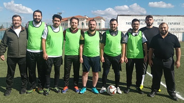 Bilecik Pazaryeri'nde Kaymakamlık Kupası başladı, Jandarma Müftülük'ü 3-2 yendi