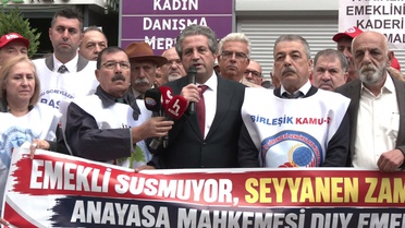 Seyyanen zam mağdurları Ankara'da AYM'den 25 bin TL eksik maaş için karar bekliyor