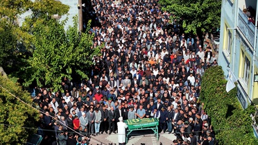 Soma'daki maden göçüğünde yaşamını yitiren Kerim Ören ve Halit Ersay toprağa verildi