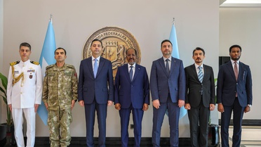 Somali Cumhurbaşkanı Mahmud, Türkiye'nin Mogadişu Büyükelçisi Alkan'ı kabul etti