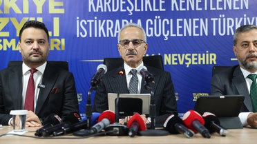 Ulaştırma ve Altyapı Bakanı Uraloğlu, Nevşehir'de konuştu: