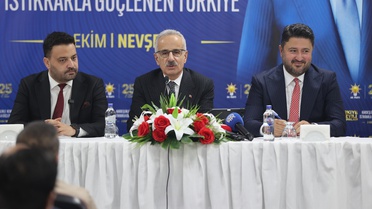 Ulaştırma ve Altyapı Bakanı Uraloğlu, Nevşehir'de STK temsilcileri ile buluştu: