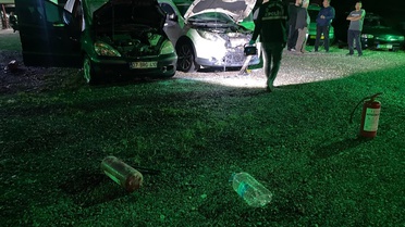 Antalya Serik'te galeride 6 aracı yakan şüpheli emniyete teslim oldu