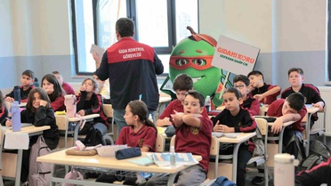 Çanakkale'de okullarda 29 Eylül kapsamında gıda ve ekmek israfı eğitimi düzenlendi