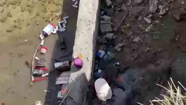 Hatay İskenderun'da yaşlı adam inşaat temeline düşüp yaralandı, firmaya ceza verilmiş