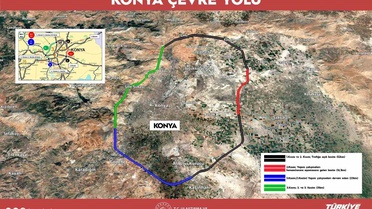 Konya Çevre Yolu'nun 2. kısmındaki 16,1 kilometrelik kesim 2026 sonunda açılacak