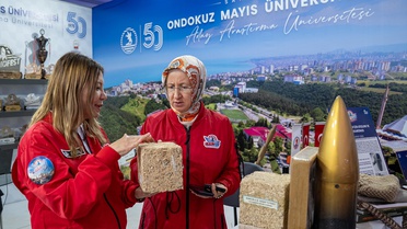 OMÜ, TEKNOFEST Şanlıurfa'da 4 takımla finale kalıp altın, gümüş ve bronz madalya kazandı