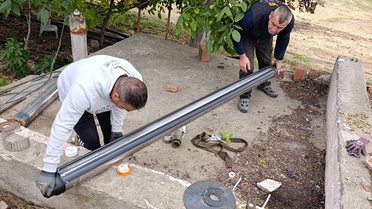 Uzunköprü Süleymaniye'de içme suyu sıkıntısı güçlü pompayla giderildi