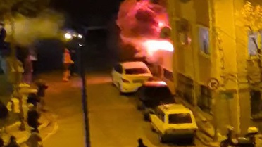 Balıkesir'in Bandırma ilçesinde doğal gaz patlaması meydana geldi, 6 kişi yaralandı