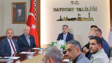 Bayburt'da turizm toplantısında tel helvası ve kahve geleneği görüşüldü