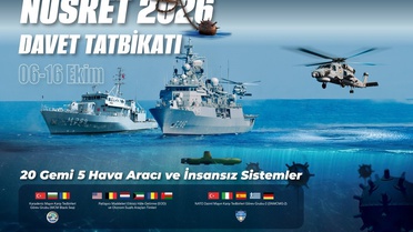 Nusret-2026 tatbikatı 6-16 Ekim'de yapılacak, 20 gemi ve 5 hava aracı katılacak