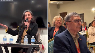 Canan Dağdeviren söyledi, Aziz Sancar hayranlıkla dinledi: Benim sadık yarim kara topraktır