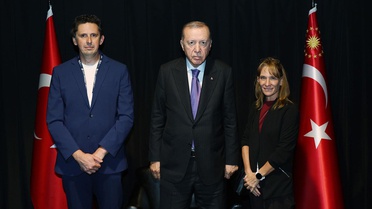 Cumhurbaşkanı Erdoğan, SpaceX üst düzey yöneticilerini kabul etti