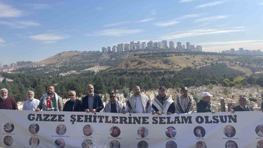 Ankara'da Aksa Tufanı şehitleri anıldı